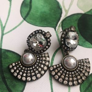 Beautiful silver earrings